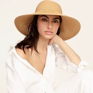 J. Crew Factory Textured Summer Straw Hat